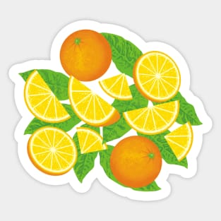 Oranges Sticker